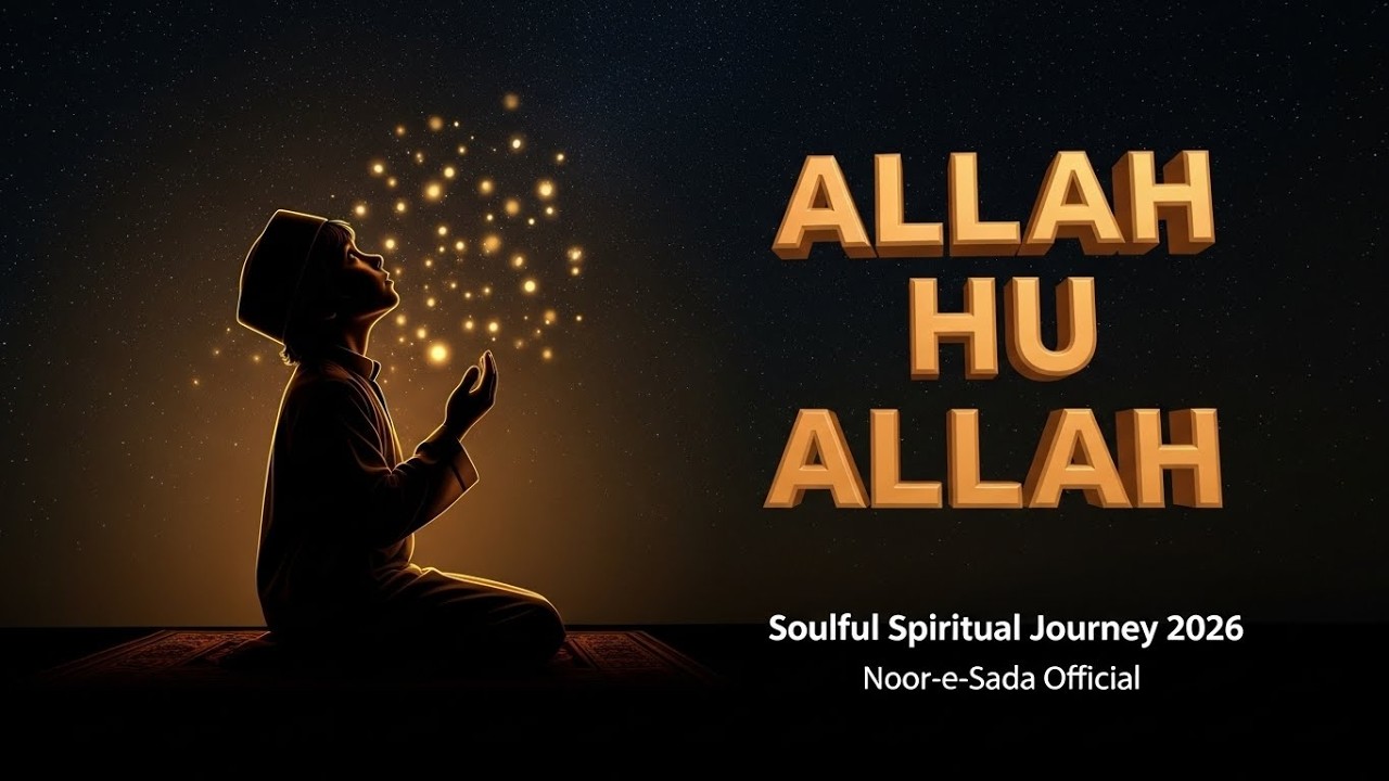 Allah Hu Allah | الله هو الله | Deep Zikr of Allah | Soulful Spiritual 2026 | Noor-e-Sada Official