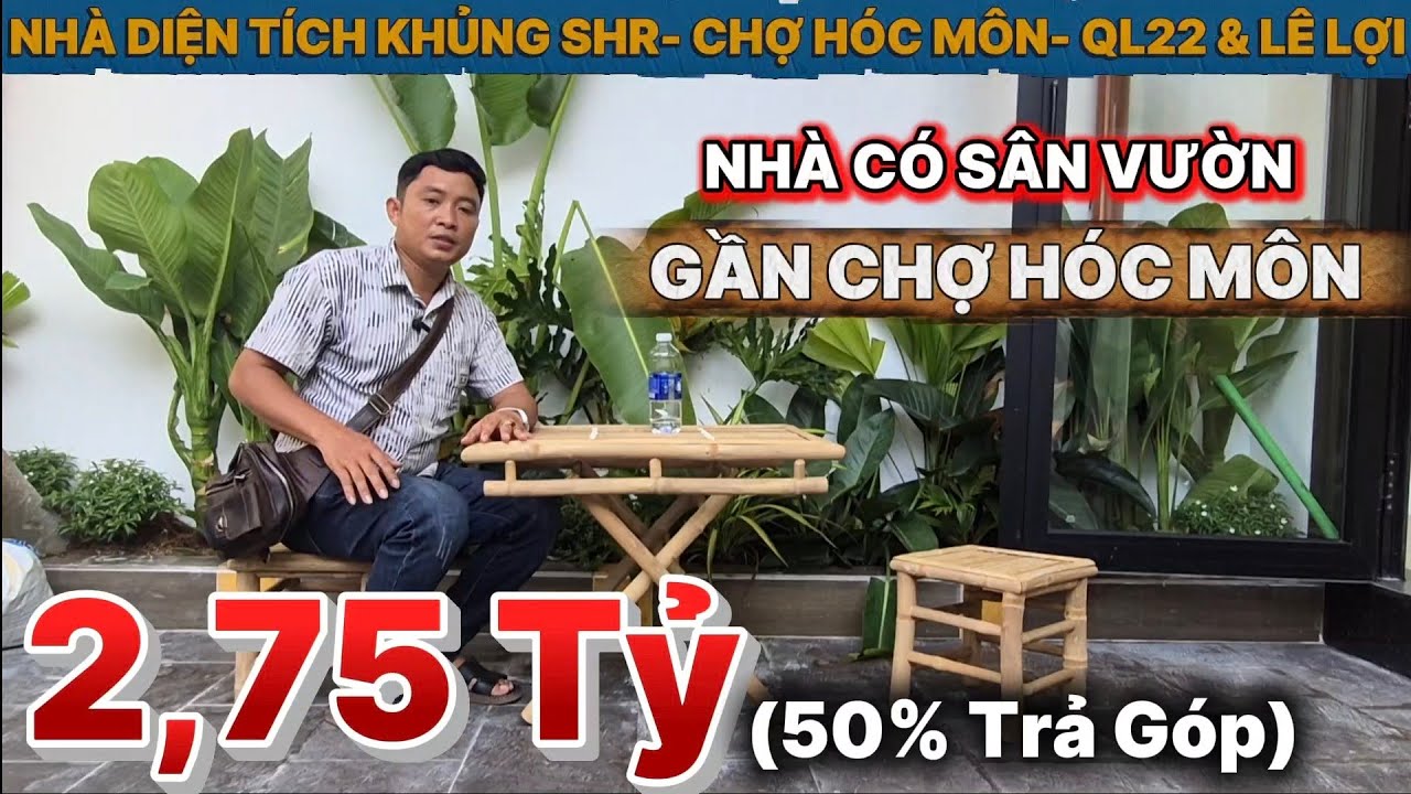 🔥 Siêu Hiếm! Nhà DT Rộng Có Sân Vườn – Gần Chợ Hóc Môn, QL22 & Đường Lê Lợi 🏡