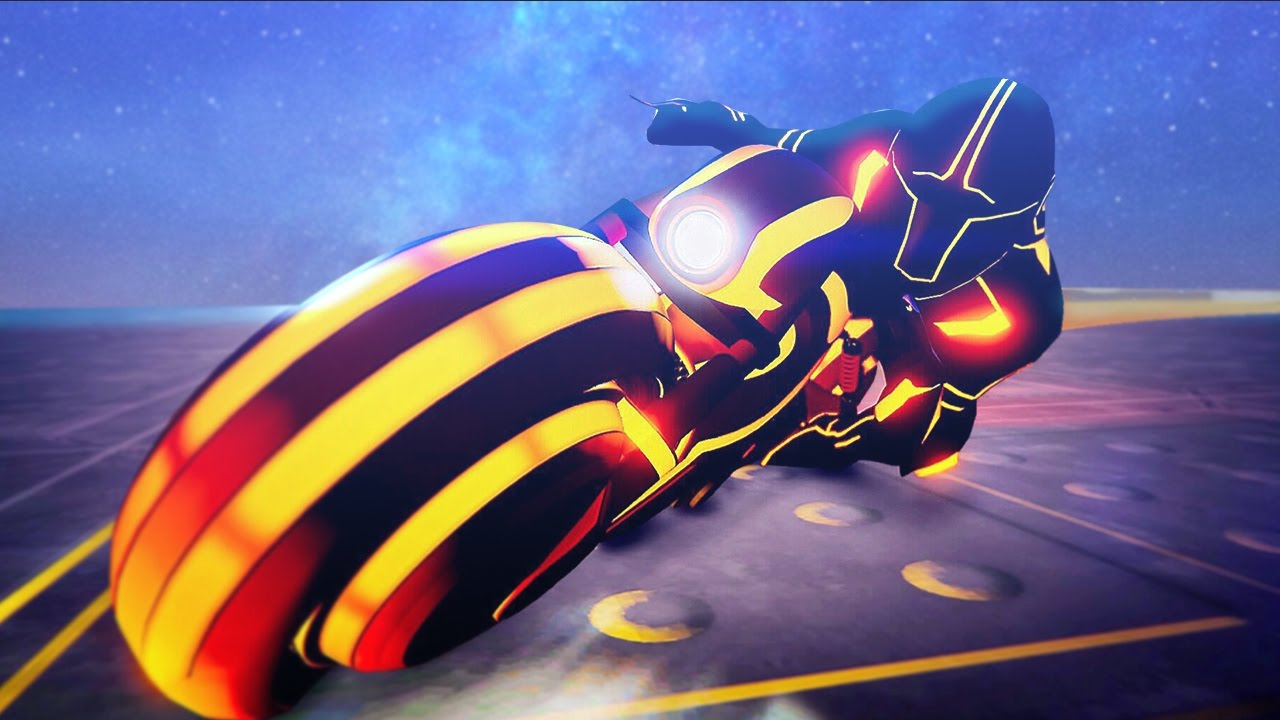 GTA 5 DLC - NEW TRON MOTORCYCLE SPENDING SPREE! (GTA 5 Online)