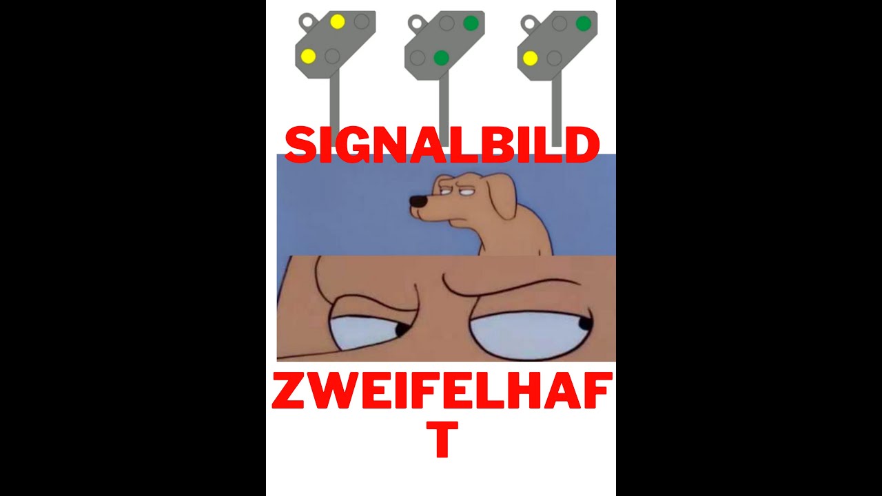 Zweifelhaftes Signalbild Haruka Bahnbasics Signale