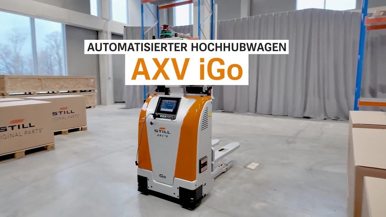 Автономный робот-штабелер STILL AXV 12 iGo | Техновиза Интралогистик