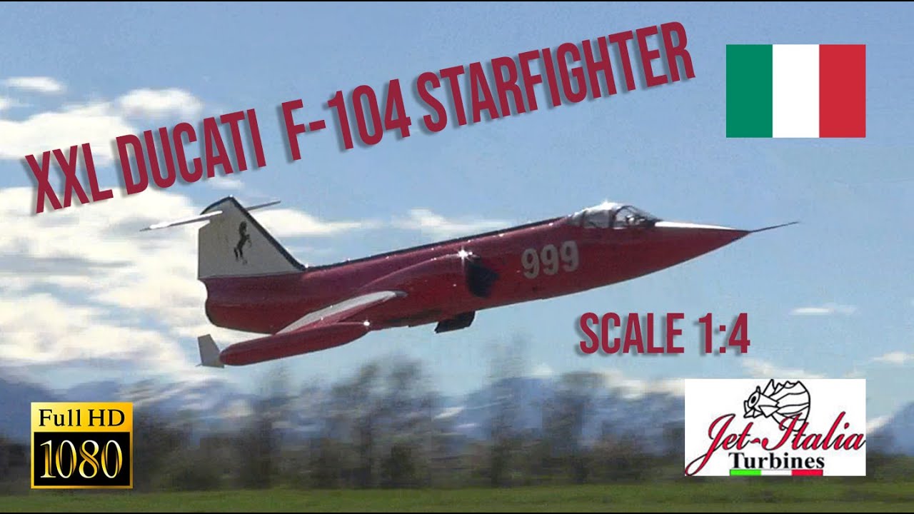 XXL Ducati F-104 Starfighter