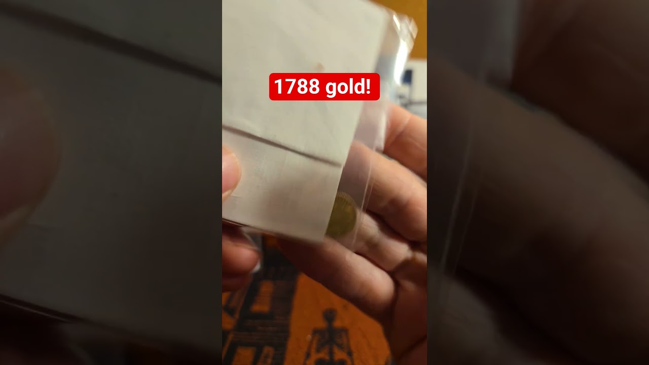 Spanish gold from 1788! 