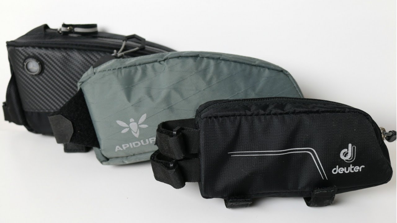 TOP TUBE BAG REVIEW | DEUTER | APIDURA | TOPEAK