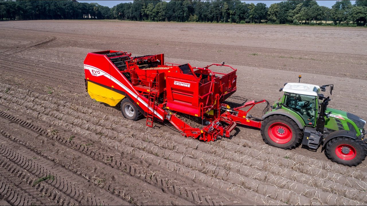 GRIMME EVO 280 | 2-рядный, с бункером объемом 8 т