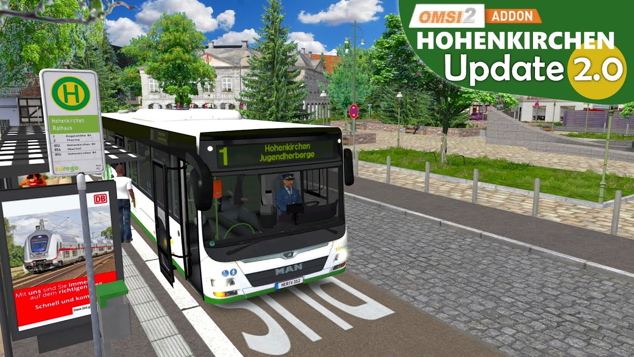 OMSI 2 Hohenkirchen UPDATE V2 - Neue Linien & Map-Bereiche! 🚌 | #1248