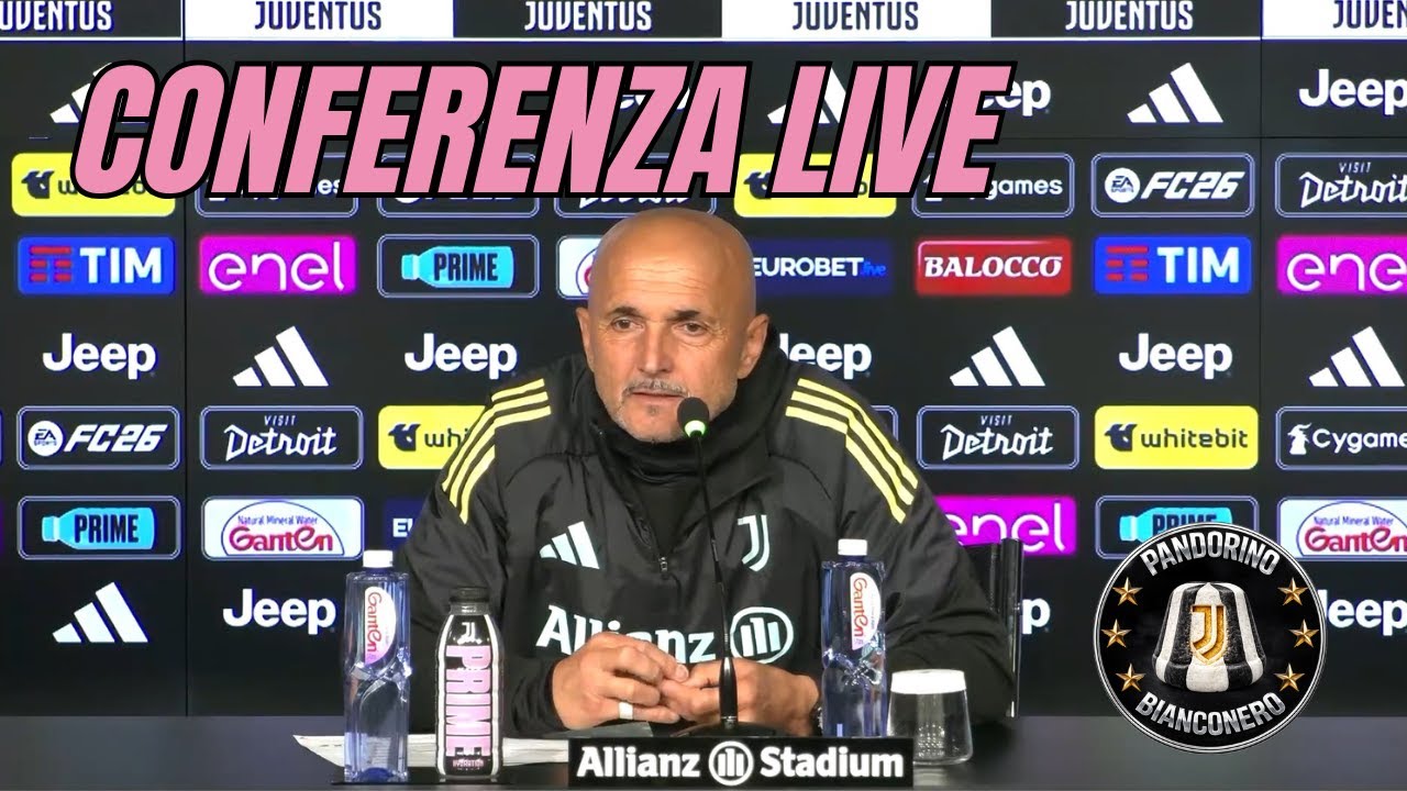 ⚪ CONFERENZA STAMPA SPALLETTI PRE JUVENTUS-SASSUOLO ⚫