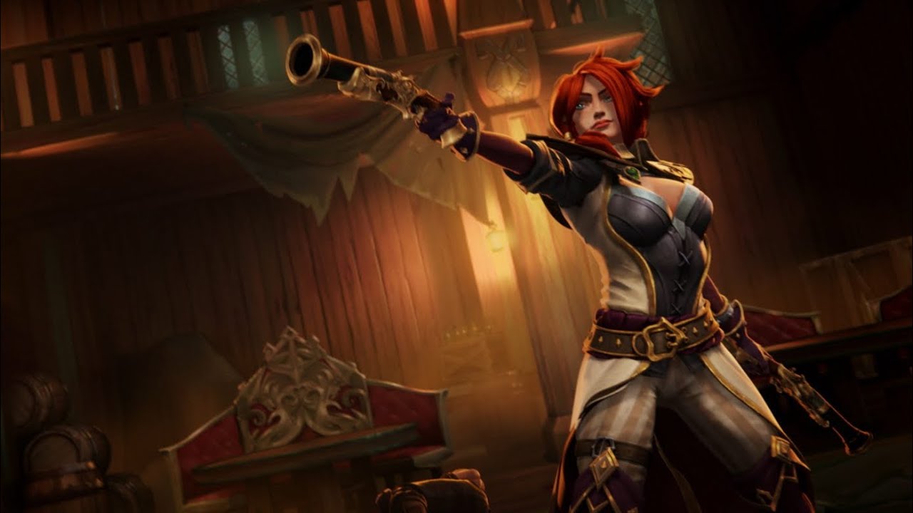 Miss Fortune takes mid lane - Bullet storm victory!  League of Legends CN 【英雄联盟】