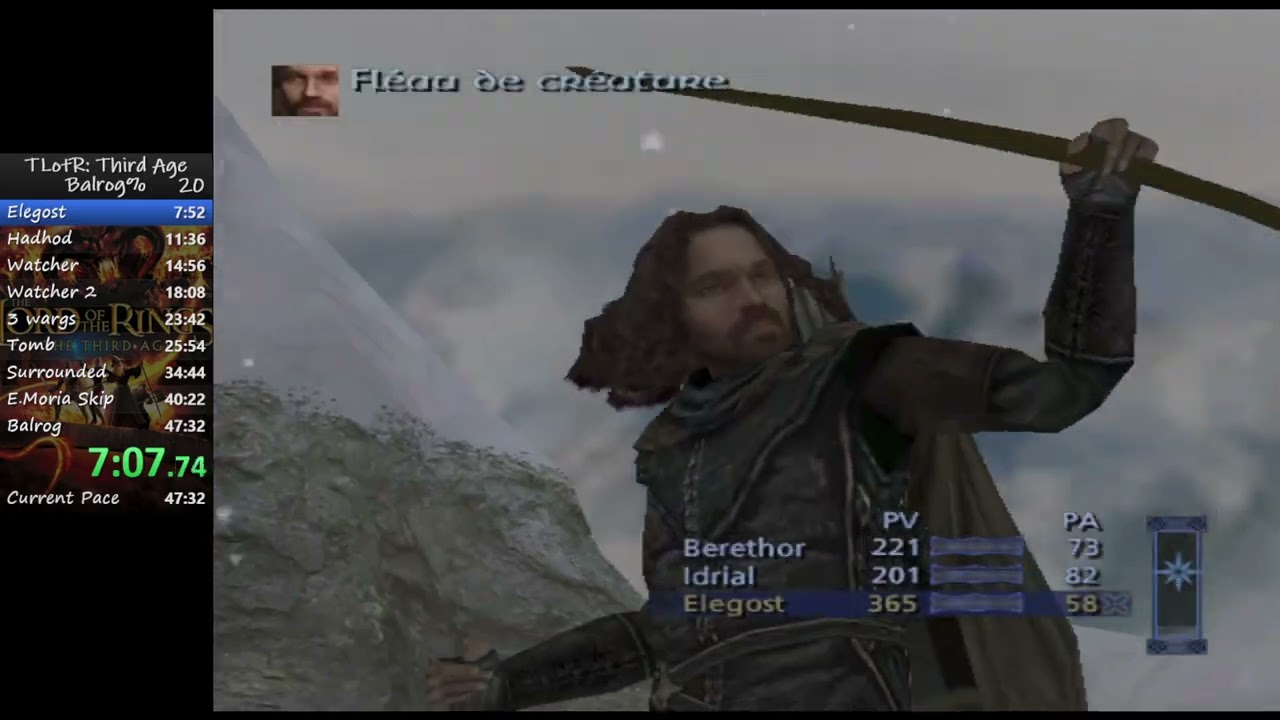 LOTR: The Third Age (Balrog%) 52:10