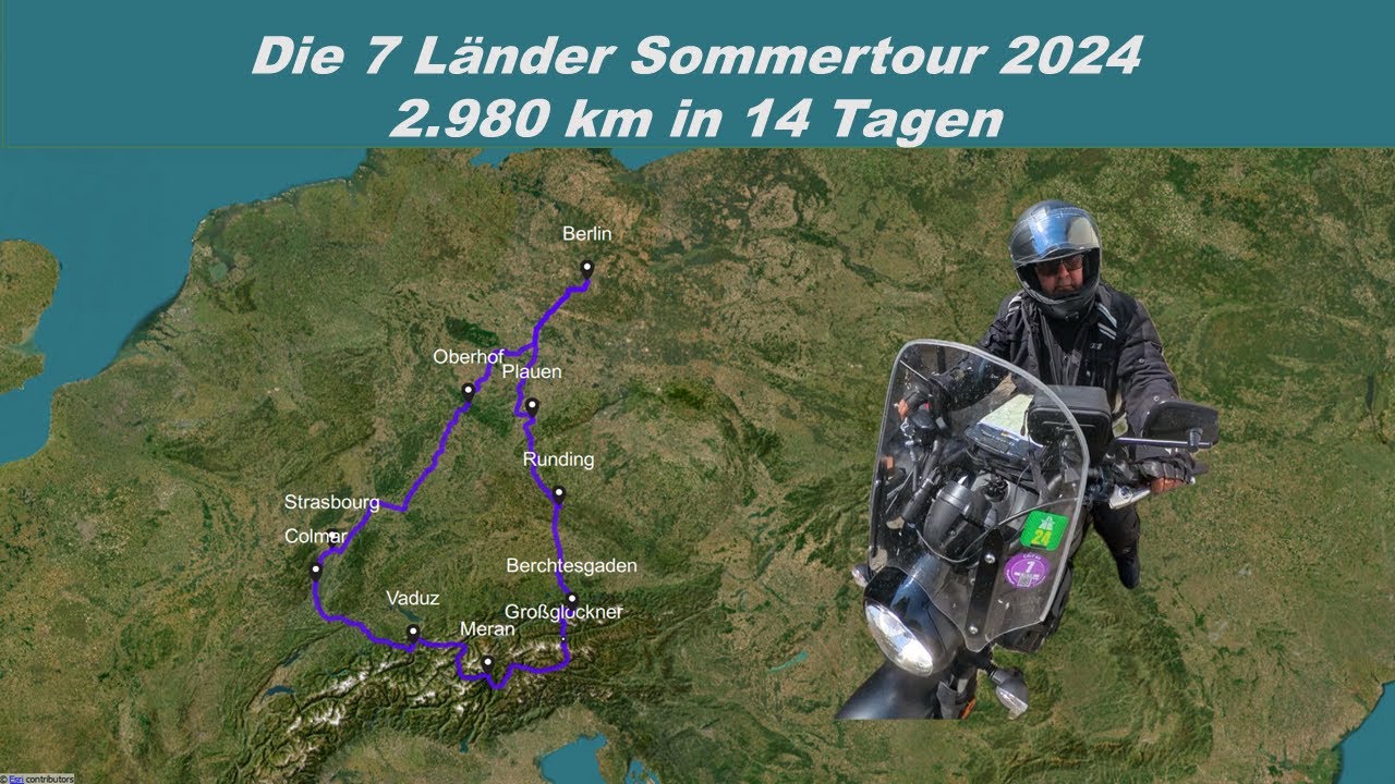 Alpen Motorradtour 2024