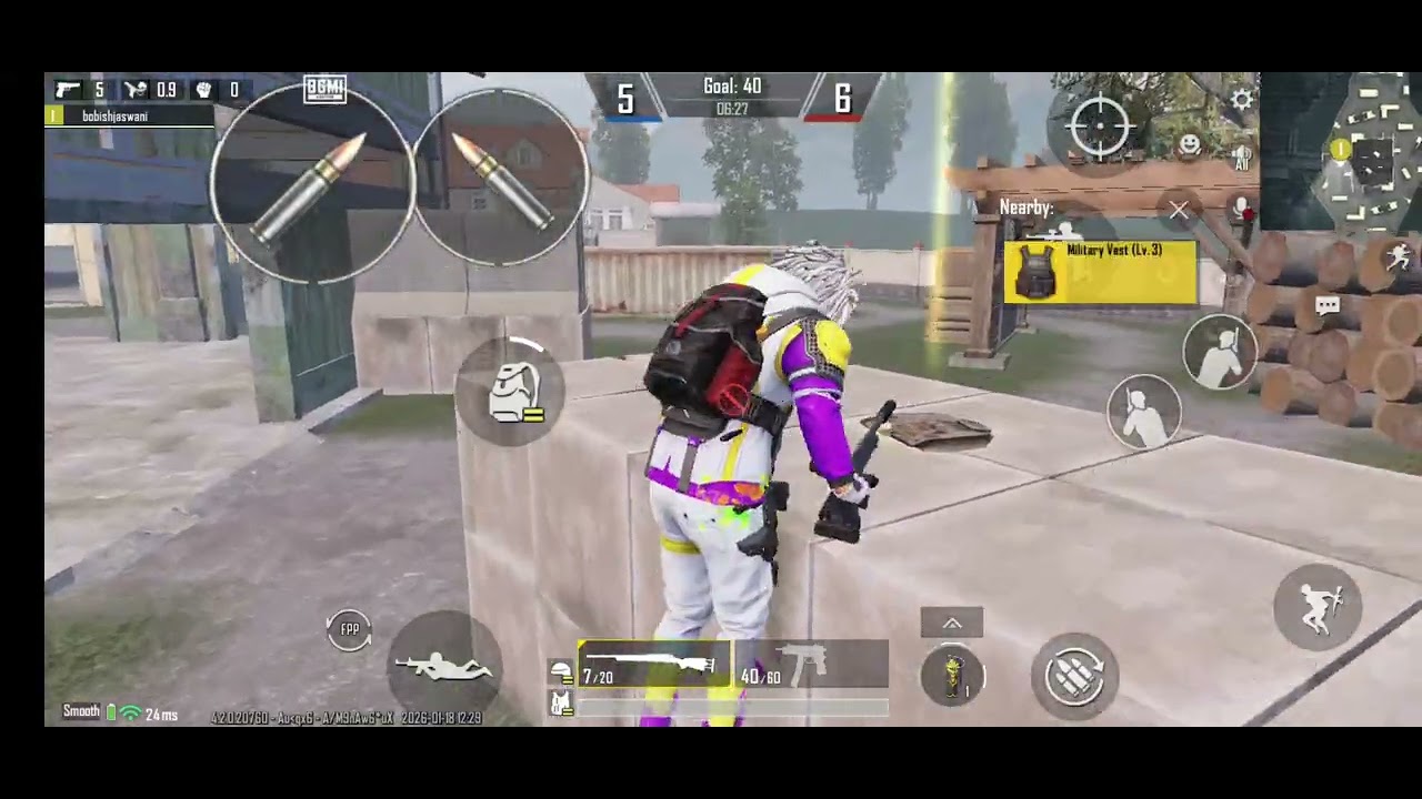 Fight with random  player 1vs1 m24 only