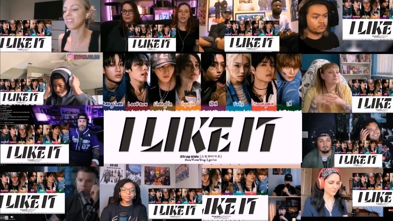 Stray Kids - I Like It // lyrics reaction mashup