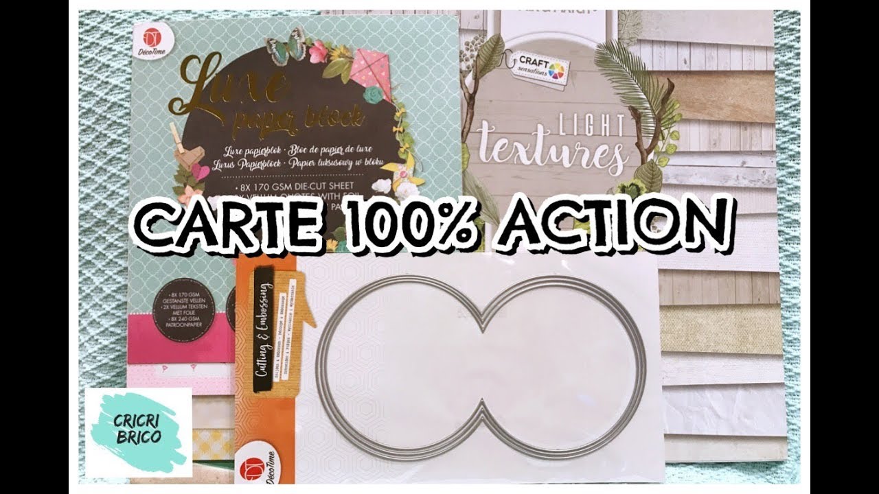 Carte 100% produits Action #1 Carte papillons