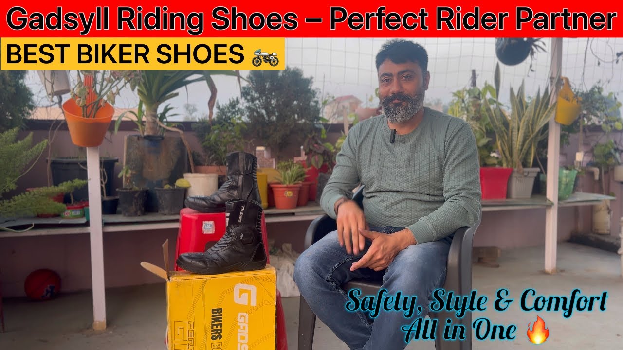 Gadsyll Riding Shoes 👟🔥 | Ride Safe, Ride Smart 🏍️l Best Budget Riding Boots llMy New Boots