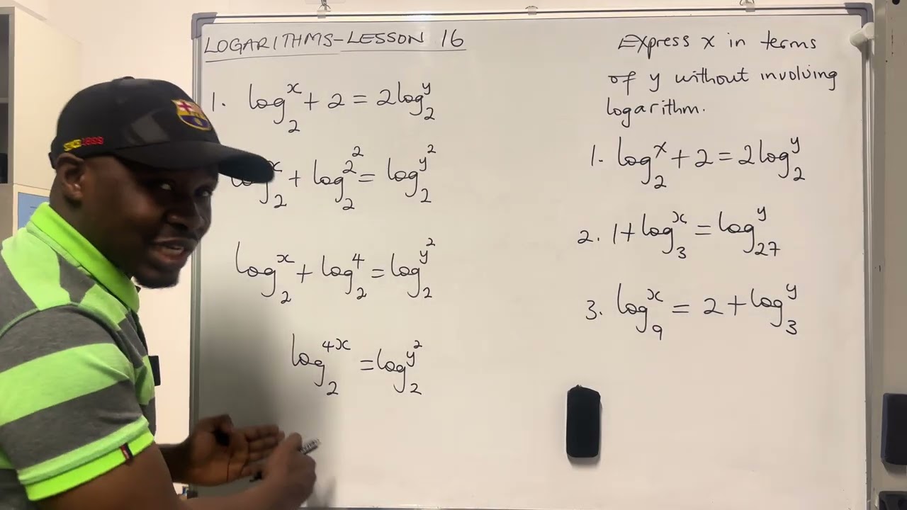 Logarithms : Lesson 16