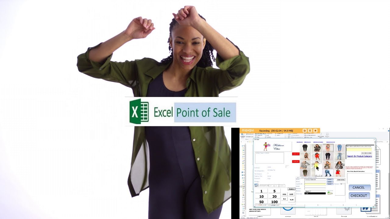 Excel Point of Sale - Cash Register Software (Microsoft Excel!)