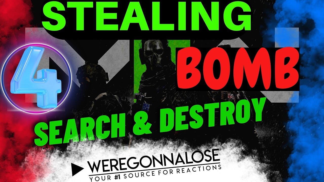 Stealing Bomb in Call of Duty MW2 2022 | Search and Destroy Gameplay