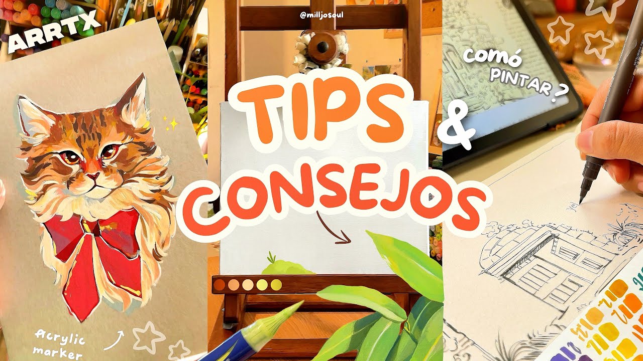 👉 CÓMO PINTAR con marcadores ACRÍLICOS 🎨✨ | TIPS Y CONSEJOS con ARRTX |