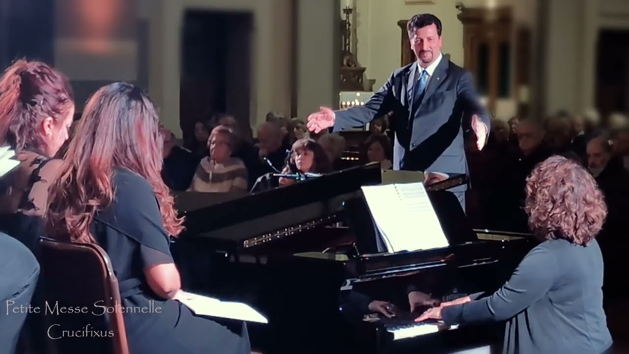 G. Rossini, Crucifixus, Petite Messe Solennelle,  Coro Filarmonico G.B. Pergolesi,  M° G. Cavallaro