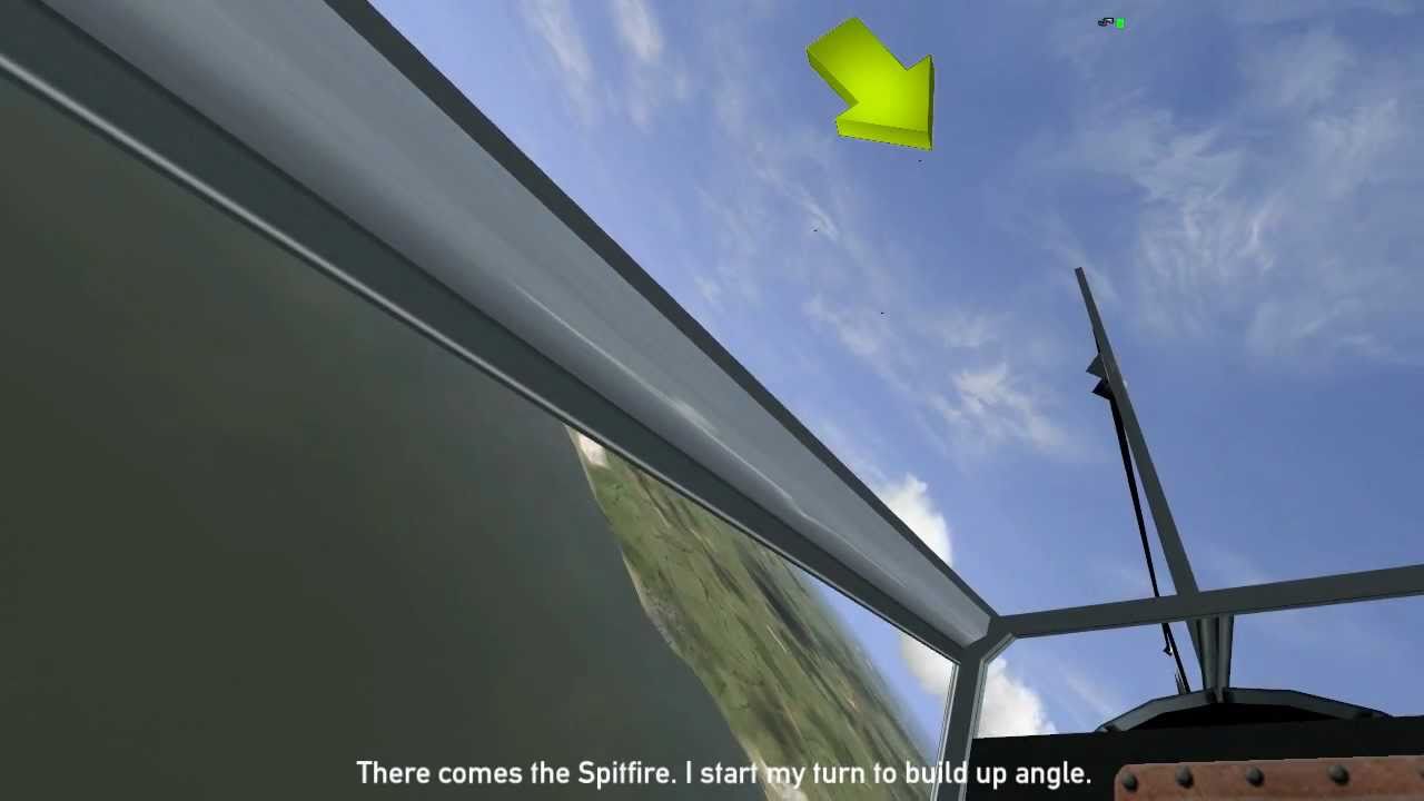 Il-2 Sturmovik: Training Video - Dealing with B&Z attacks and initializing scissors ENG/GER