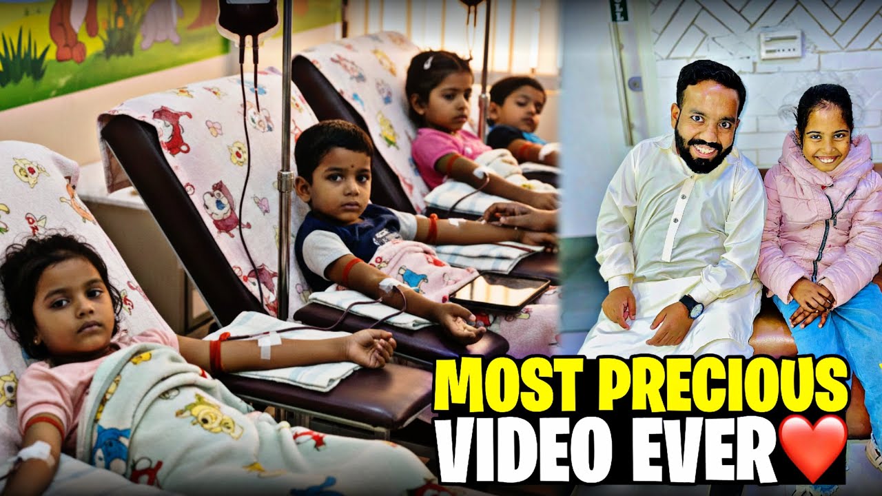 Most Precious Video Ever❤️Spent a Day with Thalassemia Warriors💪🏻Ahmad Rao Vlogs