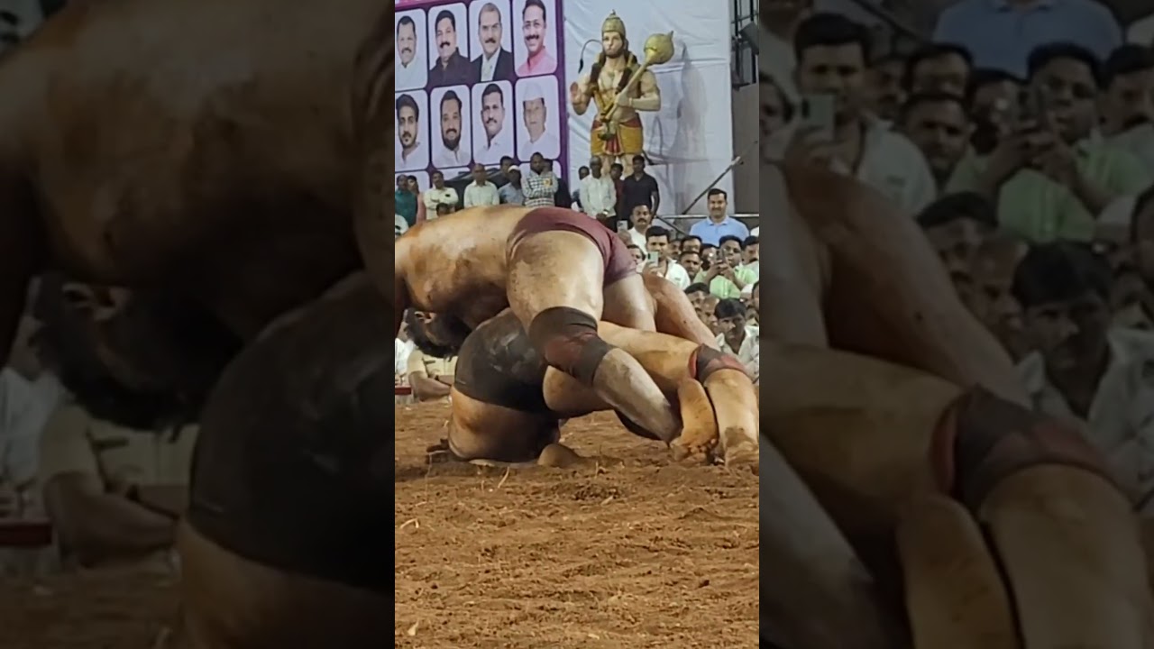 Sikander Shaikh vs Nishant Haryana - Kharadi Kushti Maidan in Maharashtra #kushtidekho