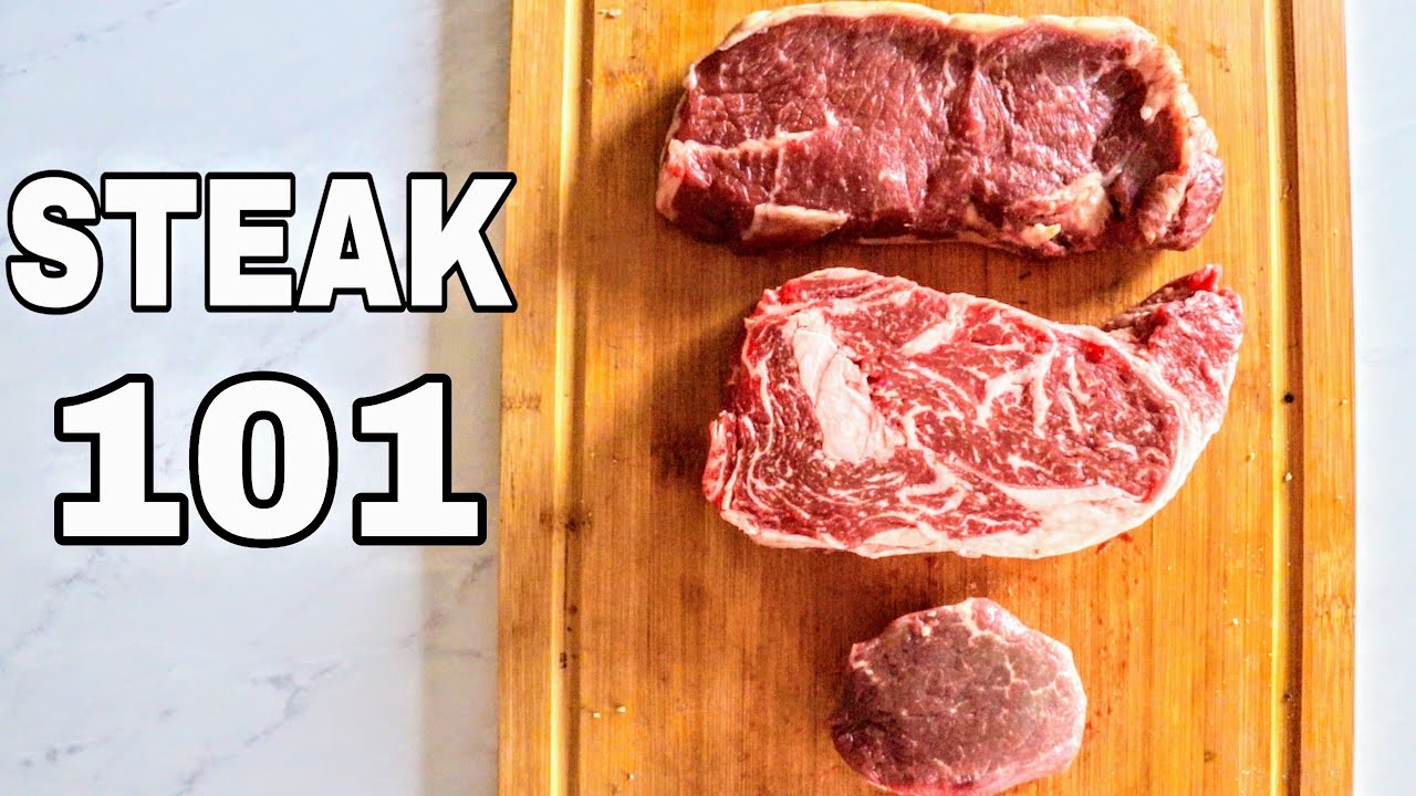 Beginner's Guide to STEAKS - what's the best cut of meat & WHY?