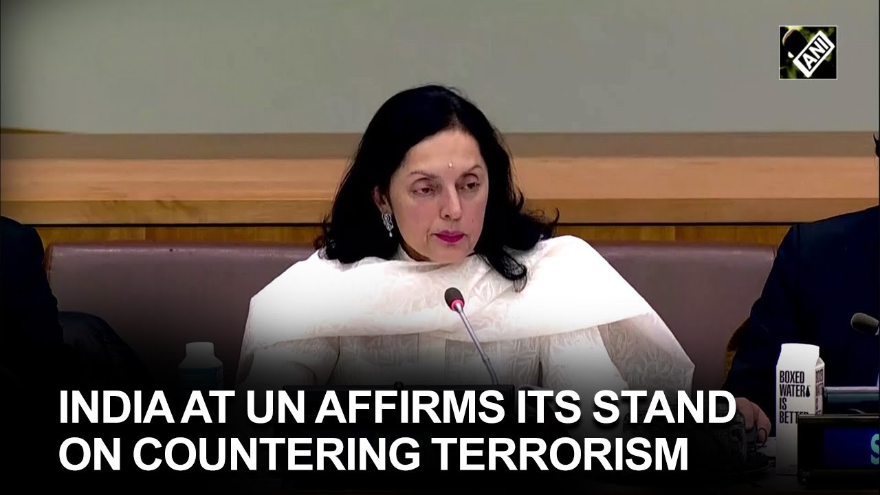 India at UN affirms its stand on countering terrorism