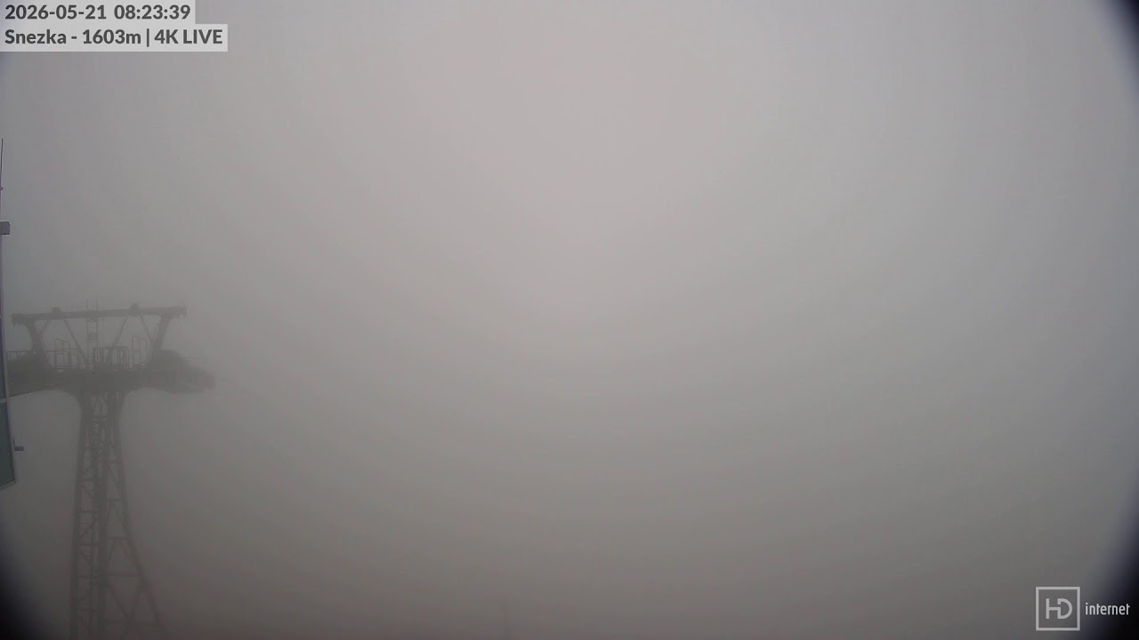 Sněžka 1603 m | Live 4K Webcam