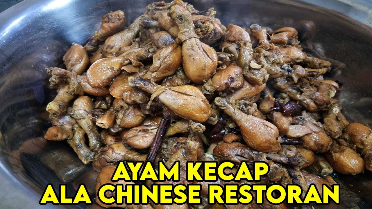 IMLEK SUDAH DEKAT.... MASAK INI AJA !!! HALAL KOK || RESEP AYAM KECAP ALA RESTORAN CINA