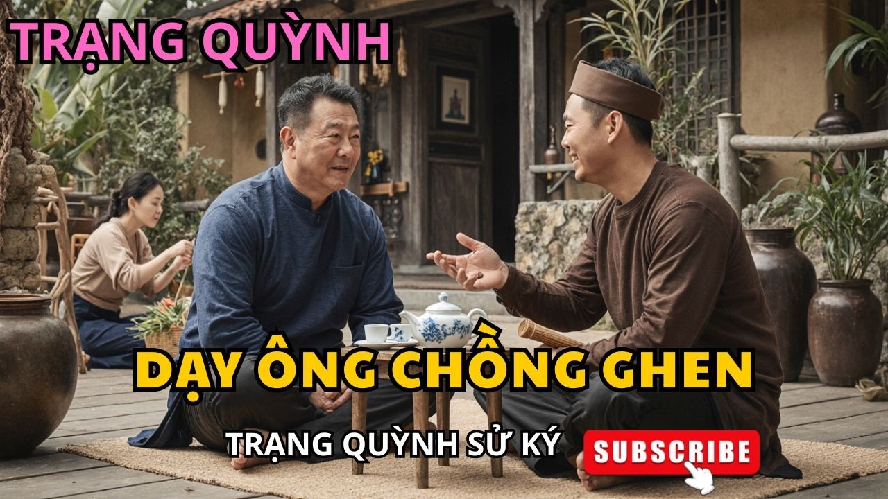 Hay Ghen Làm Vợ Khổ Sở - Trạng Quỳnh Dùng 1 Gói Cơm Thần Kỳ Dạy Chồng Mãi Mãi Không Quên!
