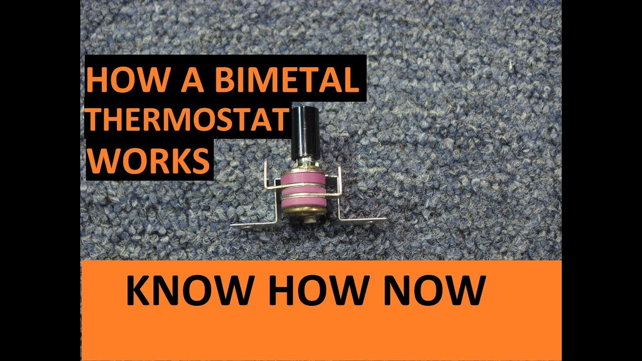 How Does a Bimetal Thermostat Work?