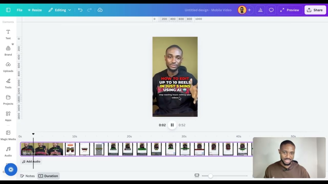 Add Captions to Videos in Canva FAST and EASY (Perfect for Reels, Shorts & TikToks)
