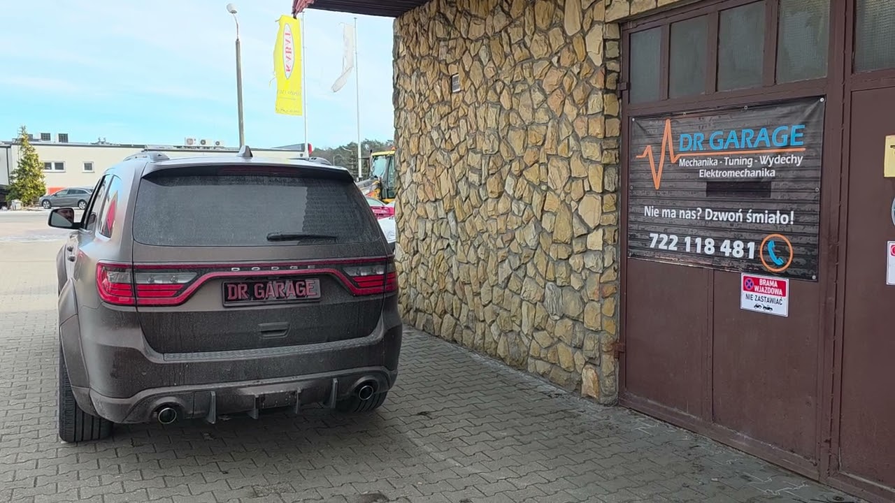 Dodge Durango 3.6 V6 wydech aktywny (active exhaust) by DR Garage