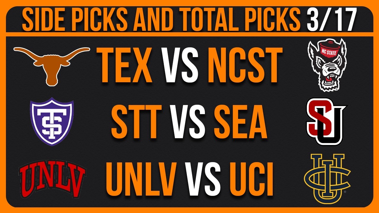 College Basketball Picks & Predictions Today Tuesday 3/17/26 | NCAAB Picks Today