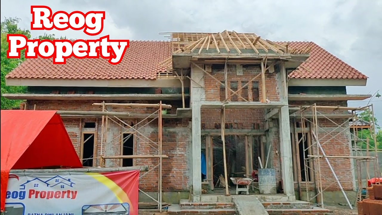 Progres Pembangunan Rumah Minimalis 12x8 tiga kamar tidur