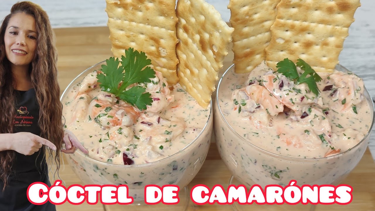 Cómo hacer CÓCTEL 🍤DE CAMARÓN delicioso COLOMBIANO 🍤🍸