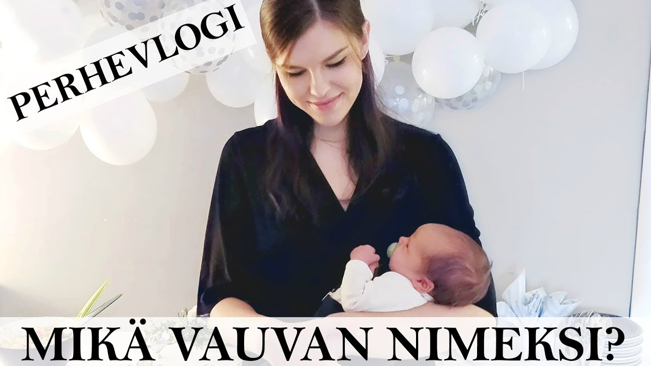 NIMIJUHLAT (Valmistelut, juhlat, vauvan nimi) | The Realm of Maria