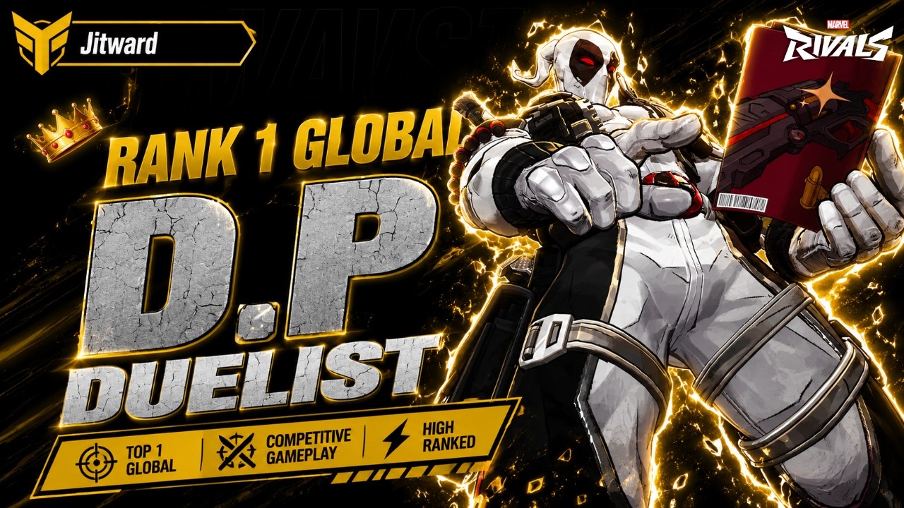 TOP 1 GLOBAL DEADPOOL (DUELIST)   | Jitward - MarvelRivalsCompetitive