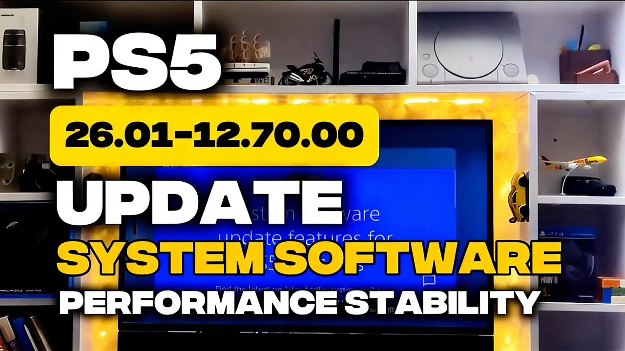 Обновление системного программного обеспечения PS5 — версия 26.01-12.70.00. Улучшена производител...