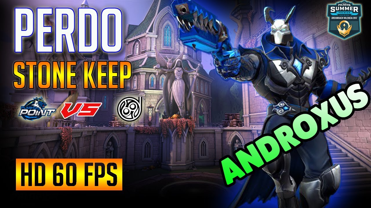 PERDO Androxus POV HD 60 FPS | District 69 vs Flash Point | EU Week 4 Paladins Summer Premier