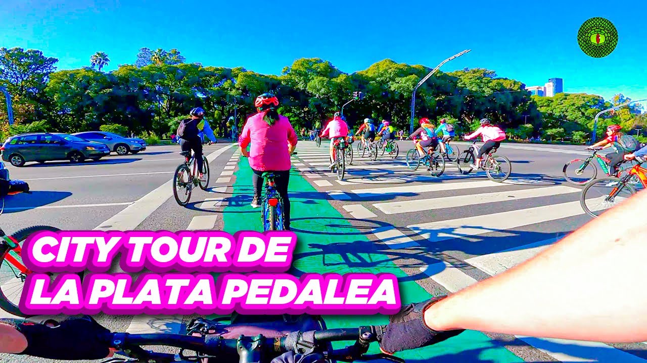 BICIBANDIDO bicicletea con «LA PLATA PEDALEA»