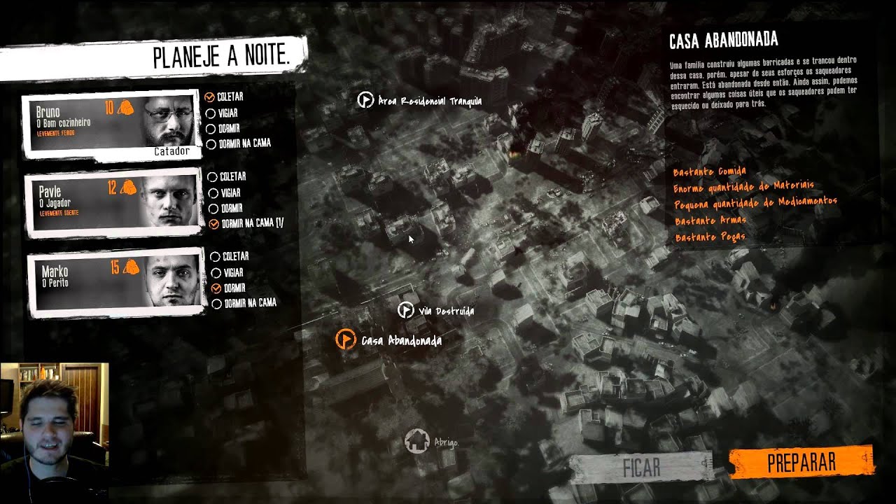 Jogo da depressão - This War of Mine Parte 1