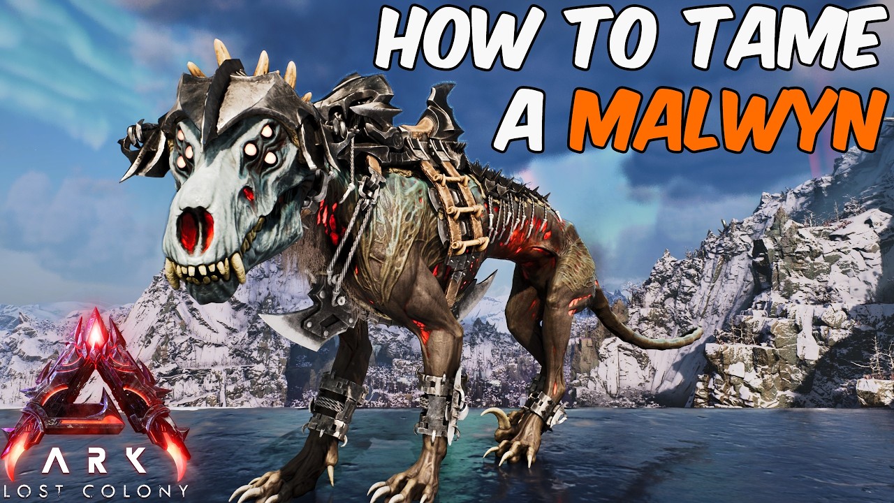 Как приручить Малвина на Затерянной Колонии в ARK Survival Ascended + полное руководство по спосо...