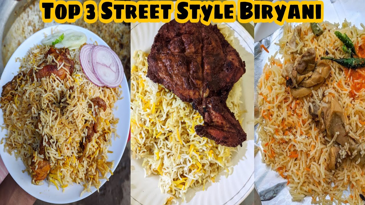 Top 3 Places to have Street Style Biryani in Patna||Patna Street Food||Zaika Patna Ka