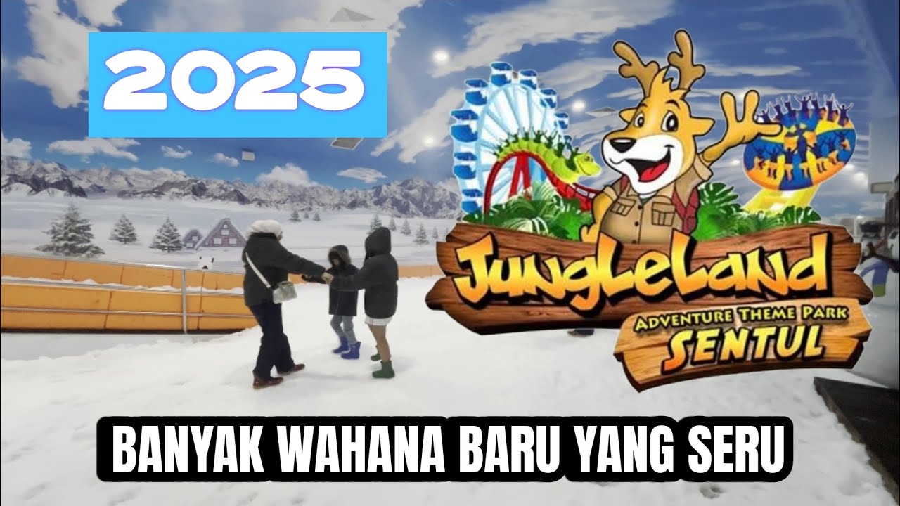 VLOG JUNGLE LAND SENTUL 2025 ‼️ BANYAK WAHANA BARU YANG SERUUU 😍😍😍