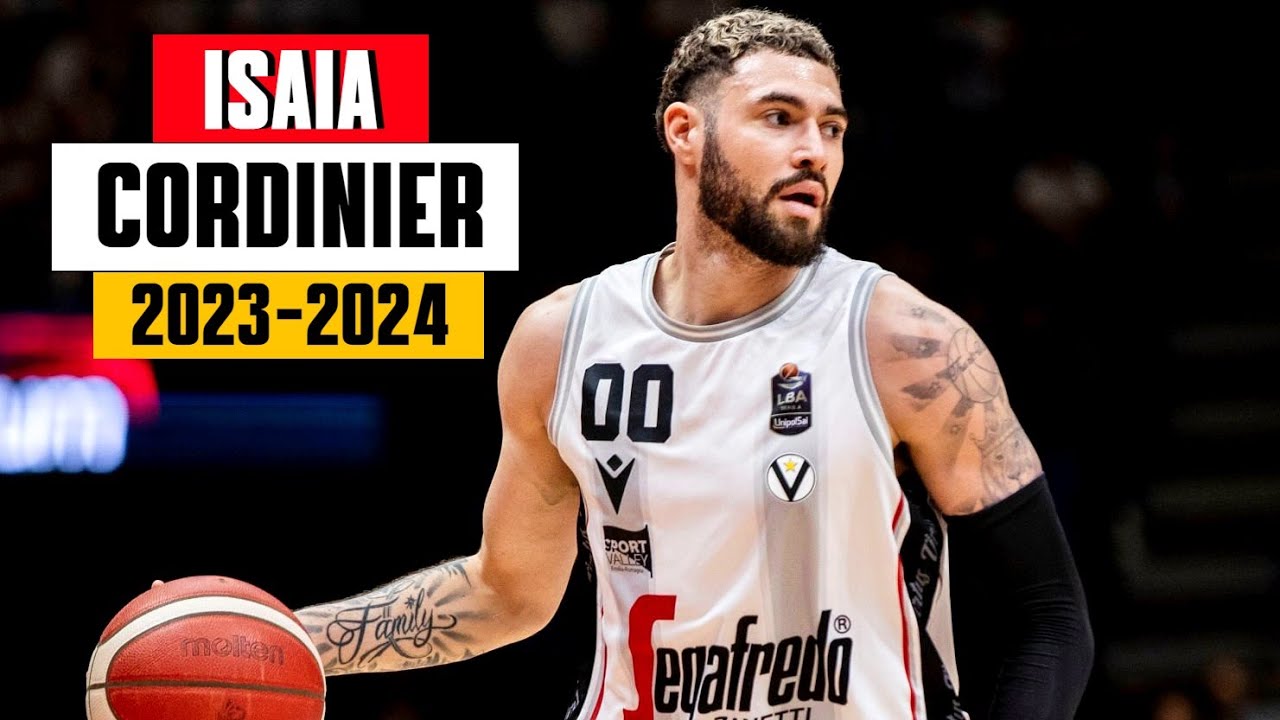 Isaia Cordinier BEST Highlights from 2023-2024 Season - Virtus Bologna