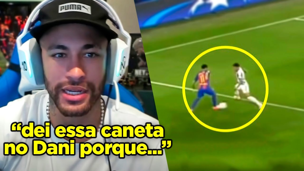 NEM O NEYMAR ACREDITA NAS CANETAS QUE ELE JÁ DEU!! NEY REAGINDO A SUAS CANETAS!!!
