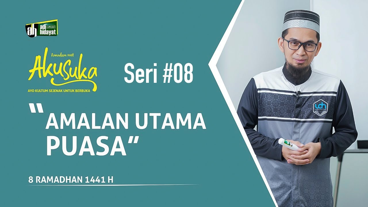 AKU SUKA 8 Ramadhan 1441 H, 