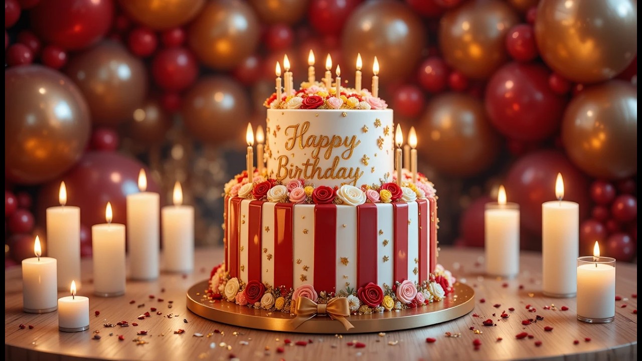 Happy Birthday Song 🎂✨ Perfect Birthday Celebration Song